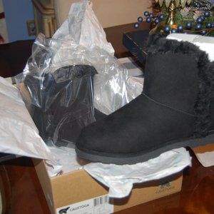 Calistoga Women's Size 9 Short Black Boot